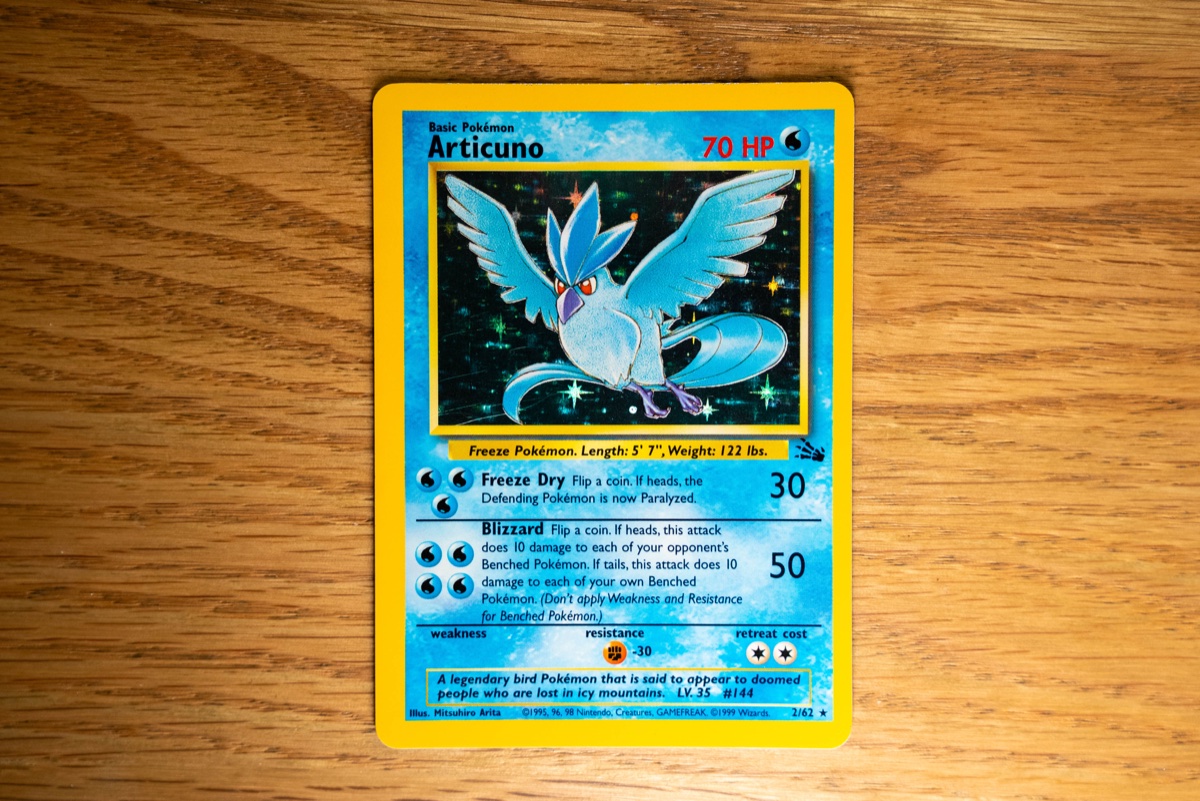 Articuno Fossil Holo