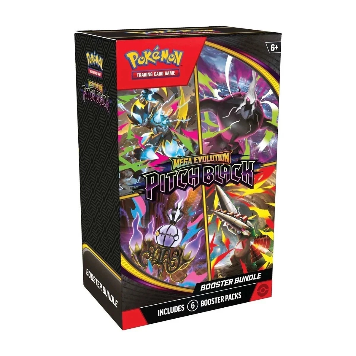 Pokemon Mega Evolution Pitch Black Booster Bundle 6 Packs Sealed For Sale Australia
