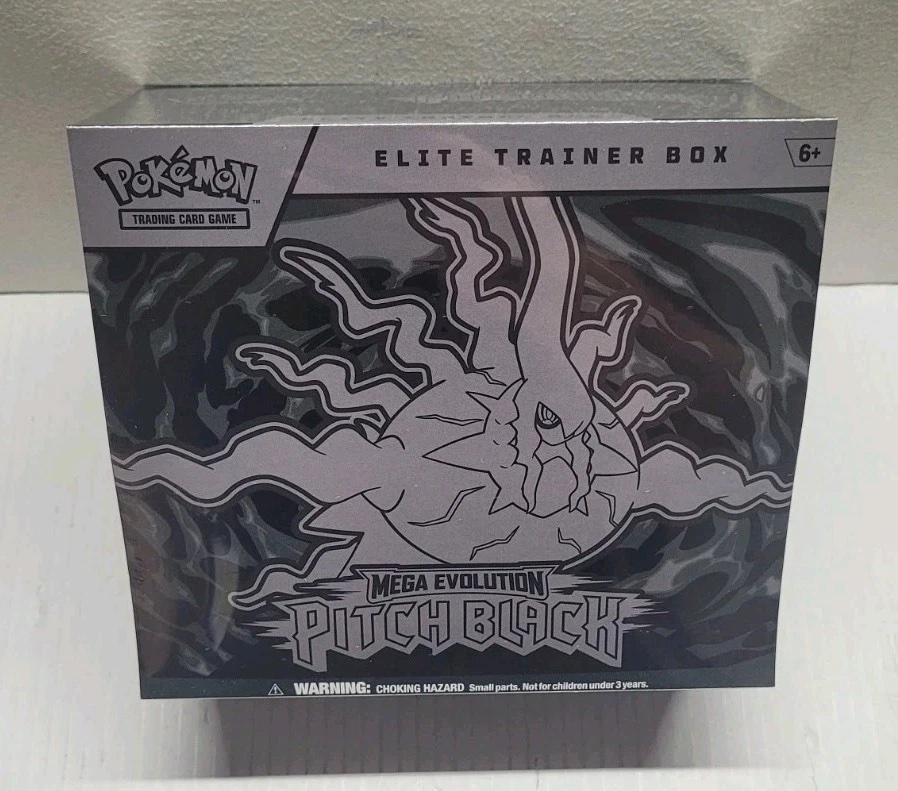 Pokemon Mega Evolution Pitch Black Elite Trainer Box ETB Sealed For Sale Australia